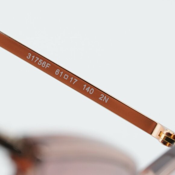 Michael Kors MK2079U 31756F Sunglasses Pink/Gold Square Frame, Rose Gold Lenses - Picture 7 of 11